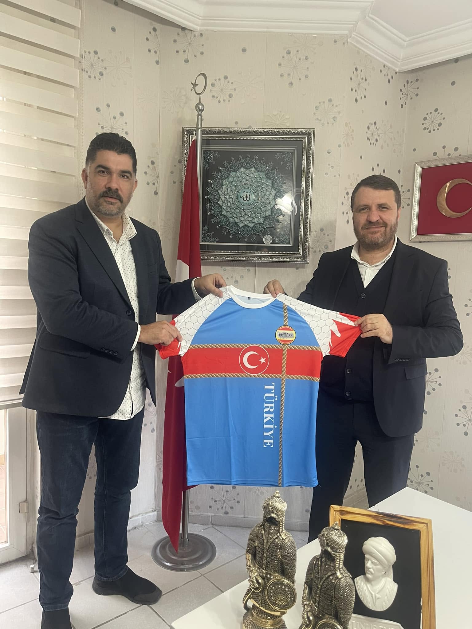 Federasyon Başkanı Eray Aldemir’den Zafer  Şahin Özturan’a Ziyaret