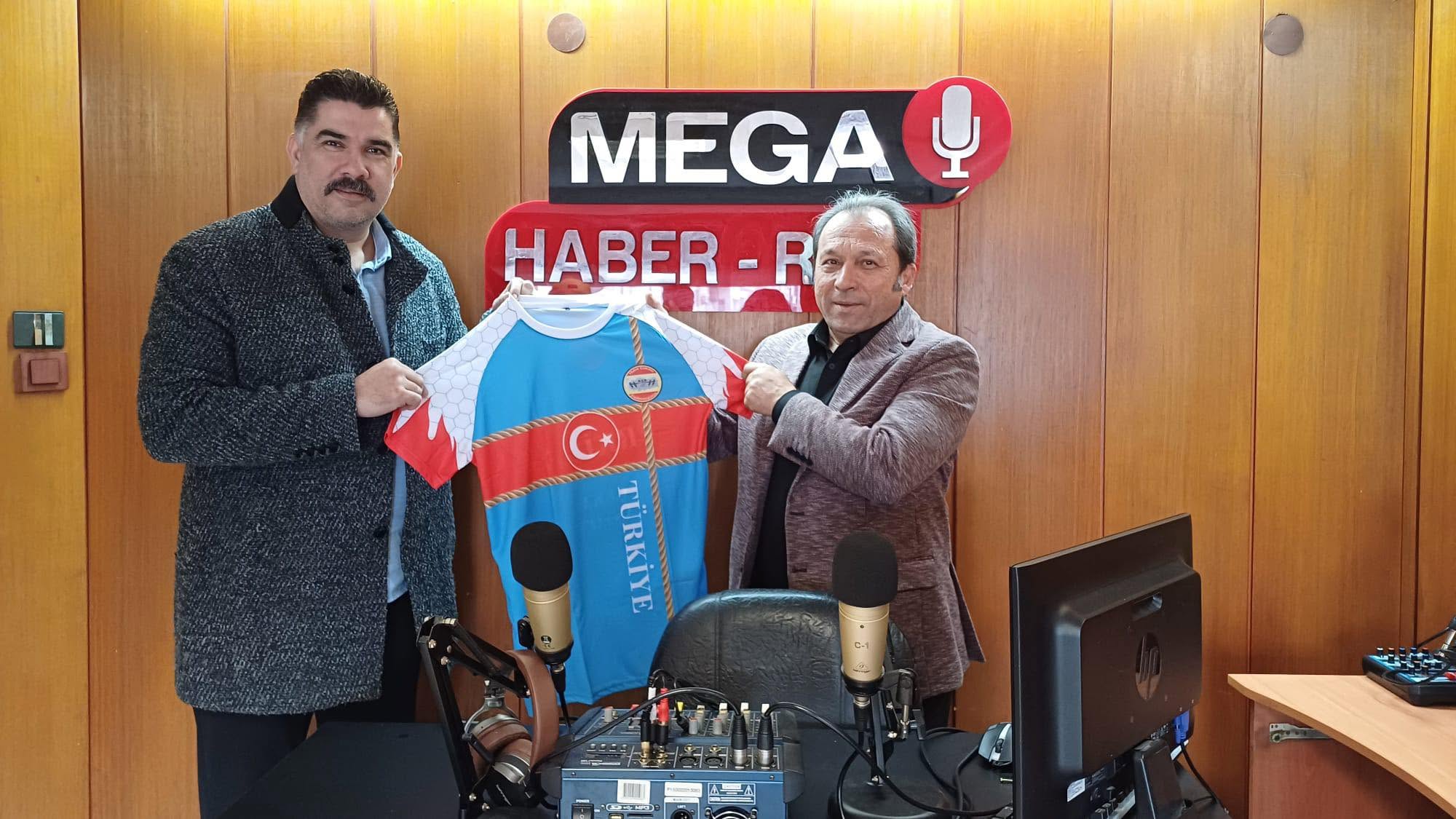 Mega Haber RTV’ye ziyaret