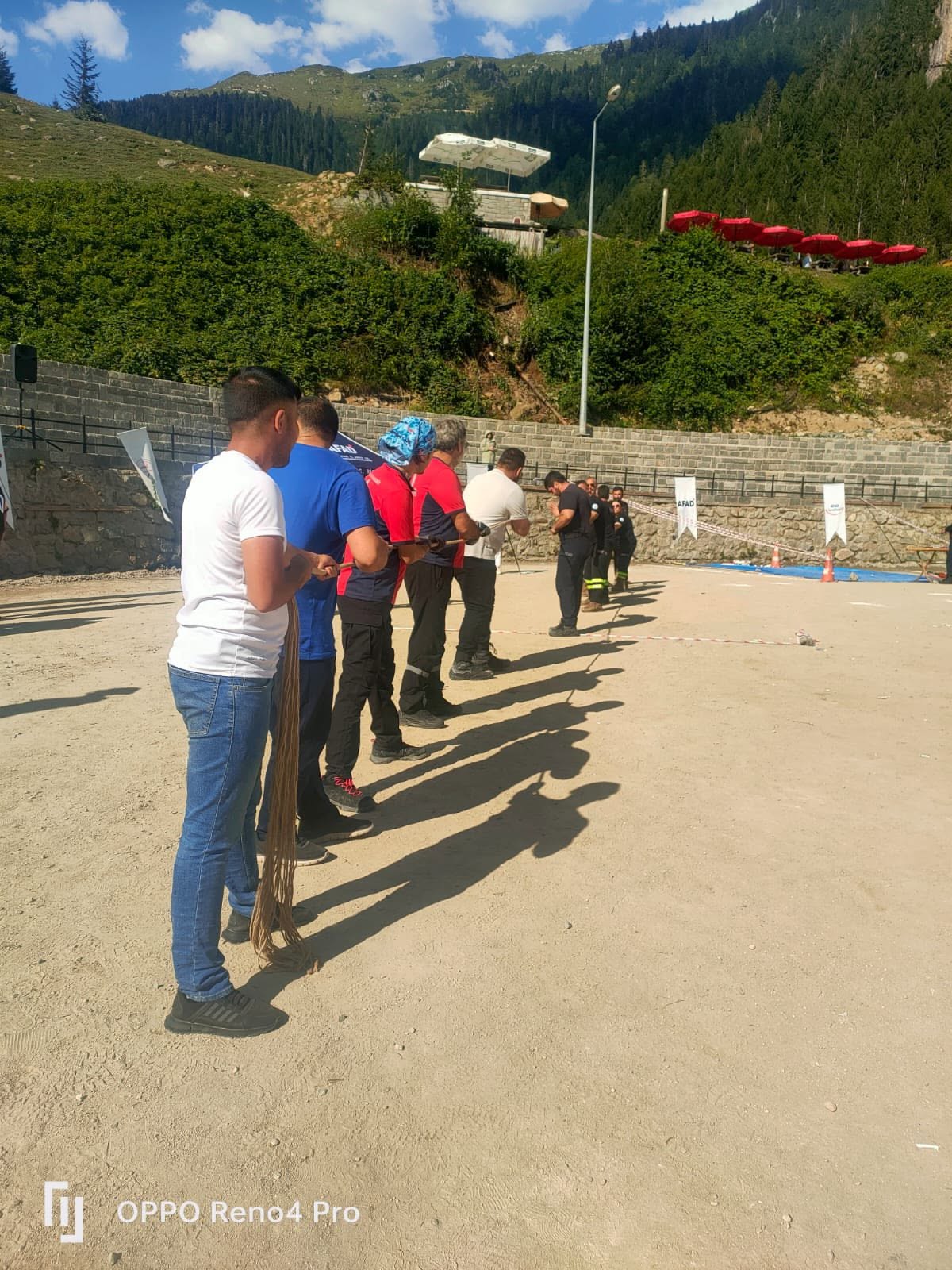 AFAD Karadeniz Bölgesi Kampı’nda Halat Çekme Rüzgarı Esti! - 1