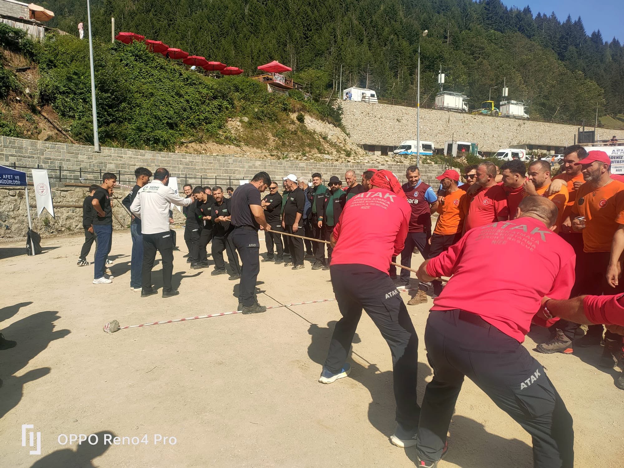 AFAD Karadeniz Bölgesi Kampı’nda Halat Çekme Rüzgarı Esti! - 2