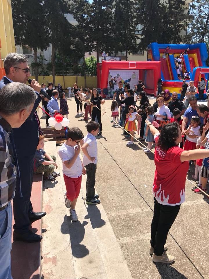 Aydınlıkevler İlkokulunda Halat Çekme Turnuvası yapılmıştır. - 7
