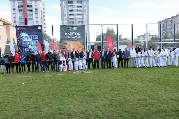AMATÖR SPOR HAFTASI COŞKULU TÖRENLE BAŞLADI - 3