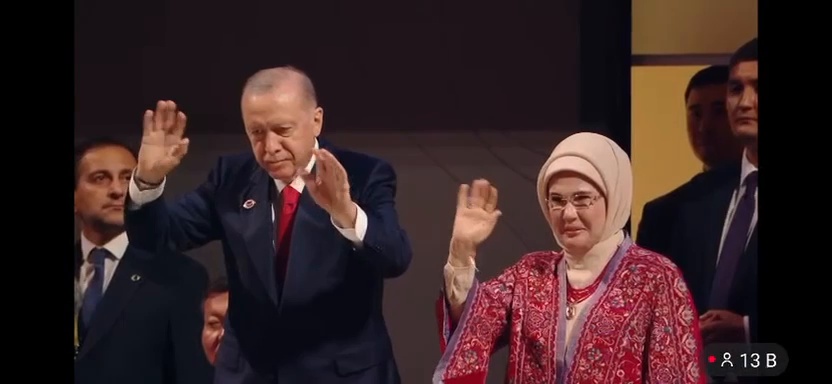 PRESIDENT ERDOĞAN GREETS TURKISH ATHLETES AT THE WORLD NOMAD GAMES - 2